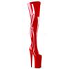 Pleaser - BEYOND4000 Platform Overknee Boots - Pole dance shoes - Red Product image